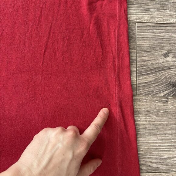 VTG Lifted Research Group LRG  Mens T-shirt Red Size M Graphic Tee Tree Y2K - Picture 12 of 12